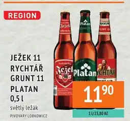 Coop hb Ježek 11 rychtář grunt 11 platan světlý ležák nabídka