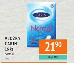 Coop hb Vložky carin normal nabídka
