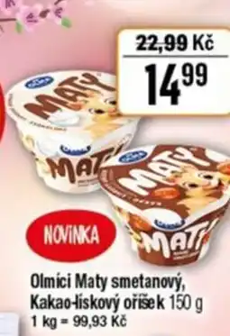TEMPO Olmici Maty smetanový, Kakao-liskový oříšek nabídka