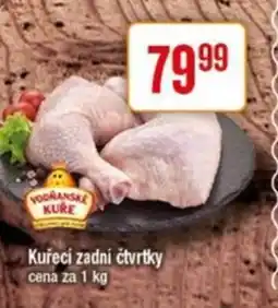 TEMPO Kuřecí zadní čtvrtky nabídka