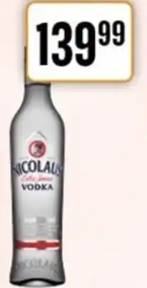 TEMPO Vodka Nicolaus 38% nabídka