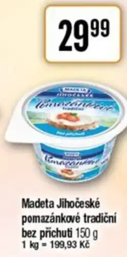 TEMPO Madeta Jihočeské pomazánkové tradiční bez příchuti nabídka