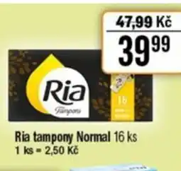 TEMPO Ria tampony Normal nabídka