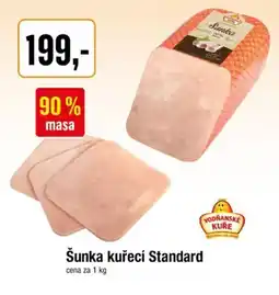 TEMPO Šunka kuřecí Standard nabídka