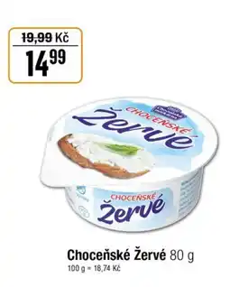 TEMPO Choceňské Žervé nabídka