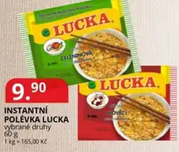 Potraviny CZ Instantní polévka lucka nabídka