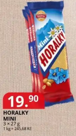 Potraviny CZ Horalky Mini nabídka
