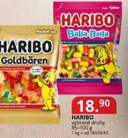 Potraviny CZ Haribo nabídka