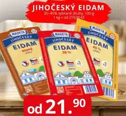 Potraviny CZ Madeta Jihočeský eidam nabídka