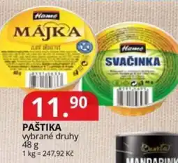 Potraviny CZ Hame Paštika nabídka