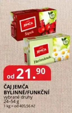 Potraviny CZ Čaj jemča bylinné/funkční nabídka