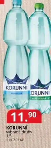 Potraviny CZ Korunní nabídka