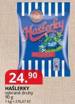 Potraviny CZ Hašlerky nabídka