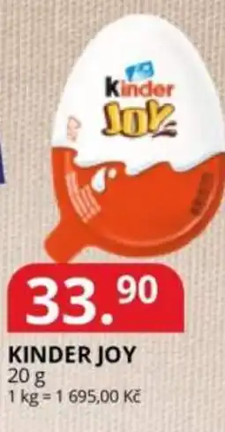 Potraviny CZ Kinder joy nabídka