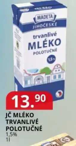 Potraviny CZ Madeta jč mléko trvanlivé polotučné nabídka