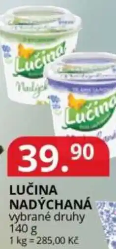 Potraviny CZ Lučina nadýchaná nabídka