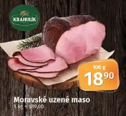 COOP TIP Moravské uzené maso nabídka