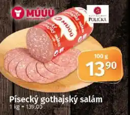 COOP TIP Písecký gothajský salám nabídka