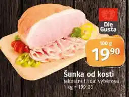 COOP TIP Šunka od kosti nabídka