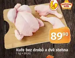 COOP TIP Kuře bez drobů a dvě stehna nabídka