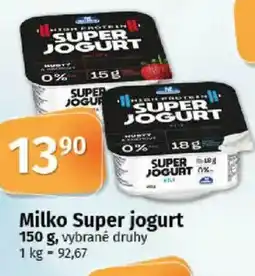 COOP TIP Milko Super jogurt nabídka