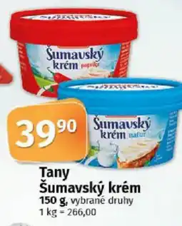 COOP TIP Tany Šumavský krém nabídka
