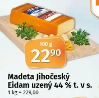 COOP TIP Madeta Jihočeský Eidam uzený 44% t. v s. nabídka