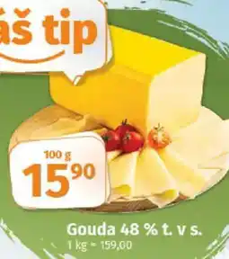 COOP TIP Gouda 48% t. v s. nabídka
