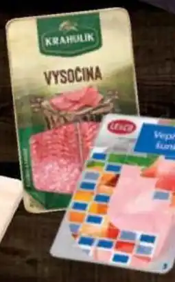 Potraviny CZ Vysočina lovecký salám vepřová šunka nabídka