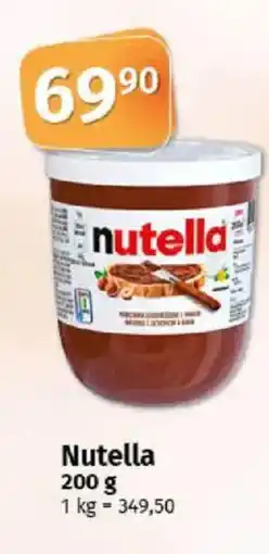 COOP TIP Nutella nabídka