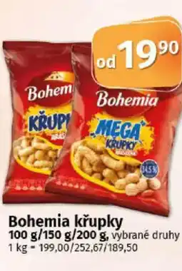 COOP TIP Bohemia křupky nabídka