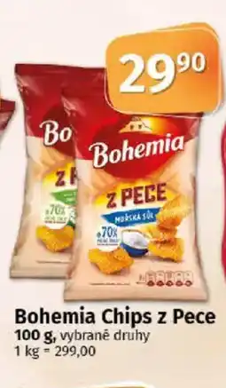 COOP TIP Bohemia Chips z Pece nabídka