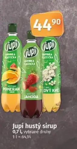 COOP TIP Jupí hustý sirup nabídka