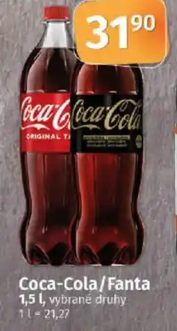 COOP TIP Coca-Cola/Fanta nabídka
