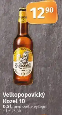 COOP TIP Velkopopovický Kozel 10 nabídka