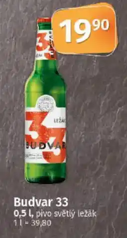 COOP TIP Budvar 33 nabídka