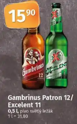 COOP TIP Gambrinus Patron 12/ Excelent 11 nabídka