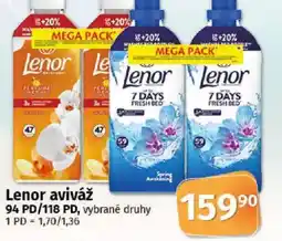 COOP TIP Lenor aviváž nabídka