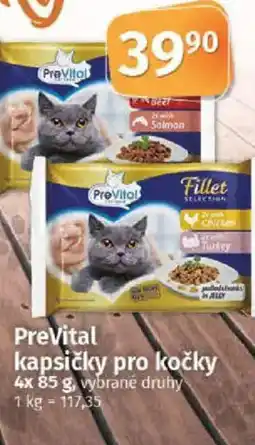 COOP TIP PreVital kapsičky pro kočky nabídka
