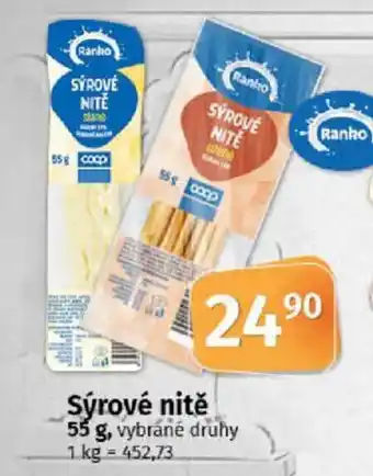 COOP TIP Ranko Sýrové nitě nabídka