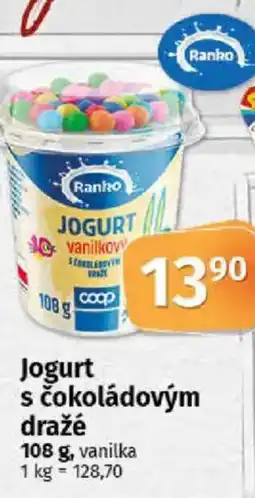 COOP TIP Ranko Jogurt s čokoládovým dražé nabídka
