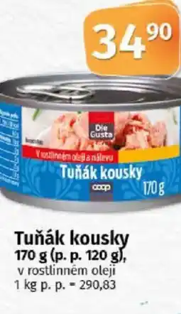 COOP TIP Tuňák kousky nabídka