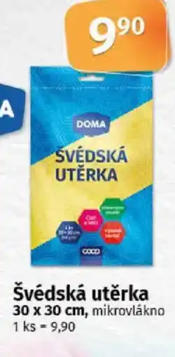 COOP TIP Doma Švédská utěrka nabídka