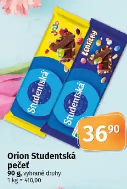 COOP TIP Orion Studentská pečeť nabídka