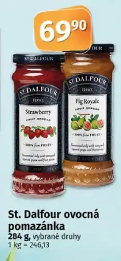 COOP TIP St. Dalfour ovocná pomazánka nabídka