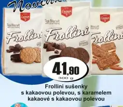 Adam Frollini sušenky s kakaovou polevou, s karamelem kakaové s kakaovou polevou nabídka