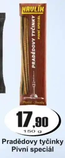 Adam Pradědovy tyčinky Pivní speciál nabídka