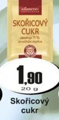 Adam Skořicový cukr nabídka