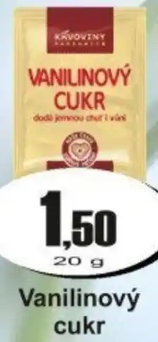 Adam Vanilinový cukr nabídka