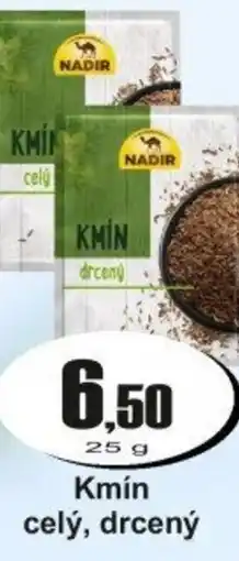 Adam Nadir Kmín celý, drcený nabídka